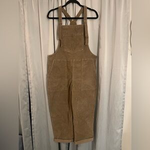 Aerie corduroy overalls